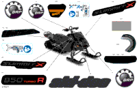 2023 SUMMIT 850 E-TEC Turbo R - EXPERT - Package 154" - Europe