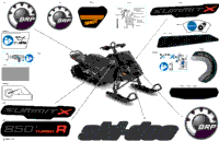 2023 SUMMIT 850 E-TEC Turbo R - EXPERT - Package 165" (TJPH) - North America