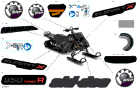 2023 SUMMIT 850 E-TEC Turbo R - EXPERT - Package 165" - Europe