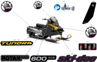 2024 Asia - TUNDRA 600 ACE - SPORT - GMRB - Neo Yellow - 146X15X1.6C Track