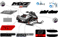 2024 Europe - MXZ 850 E-TEC - X-RS - MARN - Hyper Silver - 137X15X1.5IR Track