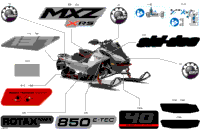 2024 Europe - MXZ 850 E-TEC - X-RS - MYRN - Hyper Silver - 137X15X1.5IR Track