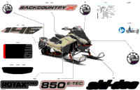 2024 North America - BACKCOUNTRY 850 E-TEC - X - UKRJ - Northern Lichen - 146X16X2.0P Track