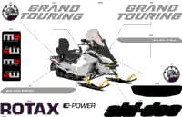 2024 North America - Electric GRAND TOURING - SPORT - EVRA - Brigth White - 120X14X0.75LFF Track