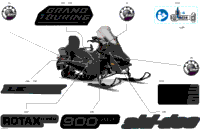 2024 North America - GRAND TOURING 900 ACE - LE - EBRA - Deep Black - 137X15X1.25ST3 Track
