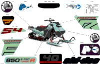 2024 North America - FREERIDE 850 E-TEC Turbo R - 154 - VDRC - Neo Mint - 154X15X3P4 Track