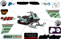 2024 North America - FREERIDE 850 E-TEC Turbo R - 146 - VKRB - Neo Mint - 146X15X2.5P Track