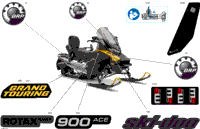 2024 North America - GRAND TOURING 900 ACE - SPORT - EARA - Neo Yellow - 137X15X1.25ST3 Track