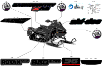 2024 North America - BACKCOUNTRY 850 E-TEC - X-RS - UZRB - Deep Black - 154X16X2.5PII Track