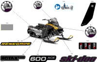 2024 Europe - RENEGADE 600 ACE - SPORT - MCRB - Neo Yellow - 137X15X1.25RS Track