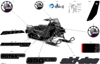 2024 North America - EXPEDITION 850 E-TEC - Xtreme - ADRD - Deep Black - 154X20X1.8CST8 Track