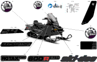 2024 North America - EXPEDITION 600R E-TEC - LE - AMRA - Deep Black - 154X24X1.5CST Track