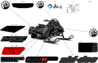 2024 North America - MXZ 600R E-TEC - Adrenaline - BDRB - Deep Black - 129X15X1.25RS Track