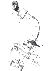 2024 North America - BACKCOUNTRY 850 E-TEC - X-RS - UZRA - Deep Black - 154X16X2.0P Track