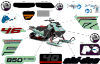 2024 Europe - FREERIDE 850 E-TEC - 146 - VBRE - Neo Mint - 146X15X2.5P Track