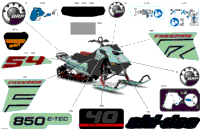 2024 Europe - FREERIDE 850 E-TEC - 154 - VCRJ - Neo Mint - 154X15X3P4 Track