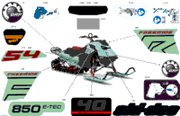 2024 Europe - FREERIDE 850 E-TEC - 154 - VCRK - Neo Mint - 154X15X3P4 Track