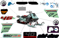 2024 Europe - FREERIDE 850 E-TEC Turbo R - 146 - VKRD - Neo Mint - 146X15X2.5P Track