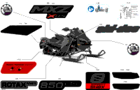 2024 North America - MXZ 850 E-TEC - X-RS - MARK - Deep Black - 137X15X1.5IR Track