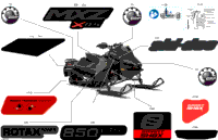 2024 North America - MXZ 850 E-TEC - X-RS - MVRC - Deep Black - 129X15X1.25IR Track