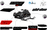 2024 North America - MXZ 850 E-TEC - X-RS - MYRM - Deep Black - 137X15X1.25IR Track