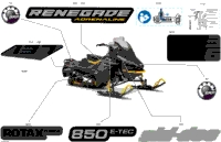 2024 North America - RENEGADE 850 E-TEC - Adrenaline with Enduro Package - URRA - Neo Yellow - 137X15X1.25IR Track