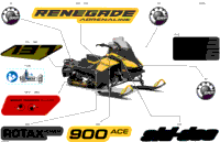 2024 North America - RENEGADE 900 ACE - Adrenaline - MBRA - Neo Yellow - 137X15X1.25RS Track