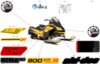 2024 North America - RENEGADE 900 ACE Turbo R - X - BSRJ - Neo Yellow - 137X15X1.5IR Track