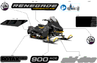 2024 North America - RENEGADE 900 ACE - Adrenaline with Enduro Package - UNRA - Neo Yellow - 137X15X1.25IR Track