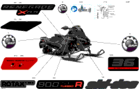 2024 North America - RENEGADE 900 ACE Turbo R - X-RS - DARD - Deep Black - 137X15X1.25RS Track