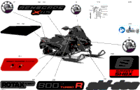 2024 North America - RENEGADE 900 ACE Turbo R - X-RS - DARM - Deep Black - 137X15X1.5IR Track