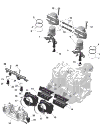 2024 North America - MXZ 850 E-TEC - X-RS - MARM - Deep Black - 137X15X1.25IR Track