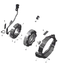 2024 North America - SUMMIT 850 E-TEC - X - TNRH - Deep Black - 154X16X2.5PLF Track