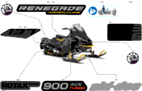 2024 North America - RENEGADE 900 ACE Turbo - Adrenaline with Enduro Package - DRRA - Neo Yellow - 137X15X1.25IR Track
