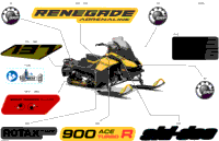 2024 North America - RENEGADE 900 ACE Turbo R - Adrenaline - DTRA - Neo Yellow - 137X15X1.25RS Track