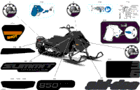 2024 North America - SUMMIT 850 E-TEC - Adrenaline with Edge Package - CGRB - Deep Black - 154X16X3P4F Track