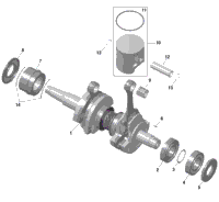 2024 North America - SUMMIT 850 E-TEC - X - TDRB - Northern Lichen - 165X16X3P4F Track