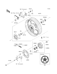 2014 NINJA 300 ABS (EX300BESA)