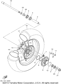 2002 V-STAR 1100 CUSTOM (XVS1100PC) CA