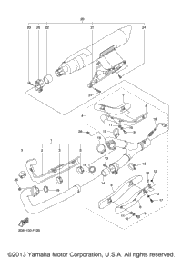 2008 V STAR 1300 (XVS13AXB)