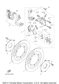 2009 V STAR 1100 CUSTOM (XVS11YCR) CA