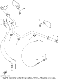 2008 V STAR 650 CLASSIC (XVS65AXCL) CA