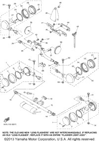 2003 V STAR 1100 CLASSIC - CAST WHEEL (XVS1100AWR)