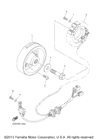 2013 V STAR 650 CUSTOM (XVS65DB)