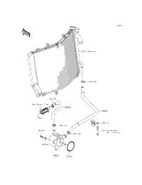 2015 NINJA ZX-14R ABS (ZX1400FFFB)