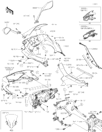 2021 Ninja 400 ABS (EX400GMFAL)