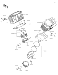 2022 Vulcan 1700 Voyager ABS (VN1700BNFNL)