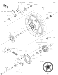 2021 Ninja 400 ABS (EX400GMFAL)