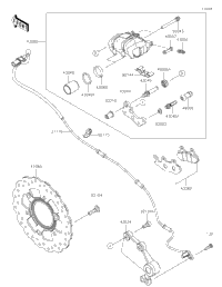 2022 Ninja 400 ABS (EX400GNFAL)