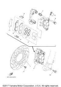 2018 XT250 (XT250J1C) CA